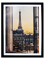 Arthouse Eiffel View Framed Print