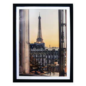 Arthouse Eiffel View Framed Print