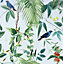 Arthouse Exotic Garden Blue Wallpaper