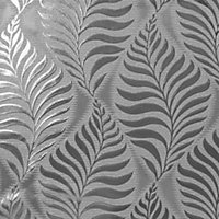 Arthouse Foil Embossed Leaf Silver Wallpaper