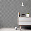 Arthouse Geo Diamond Mono Wallpaper