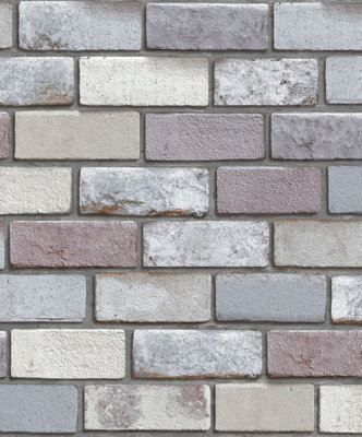 Arthouse Industrial Brick Wallpaper