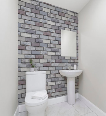 Arthouse Industrial Brick Wallpaper