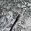 Arthouse Liquid Marble Charcoal Wallpaper