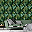 Arthouse Living Wall Green Wallpaper