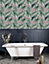 Arthouse Lush Tropical Grey Multi Wallpaper