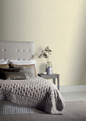 Arthouse Luxe Hessian Taupe Wallpaper