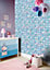 Arthouse Mermazing Scales Ice Blue Wallpaper