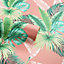 Arthouse Miami Tropics Pink Wallpaper