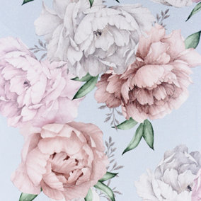 Arthouse Mixed Peonies Mint Wallpaper