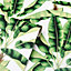 Arthouse Musa Green Tropical Banana Leaf Realistic Feature Wallpaper 909604