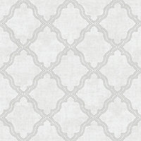 Arthouse Ornate Trellis Grey Wallpaper