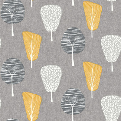 Arthouse Retro Tree Ochre Wallpaper