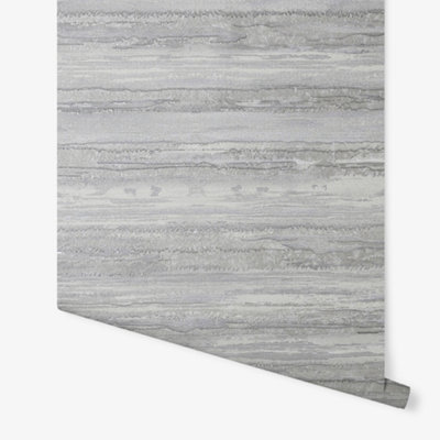 Arthouse Sahara Silver Wallpaper