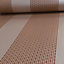 Arthouse Selina Stripe Pattern Aztec Striped Metallic Glitter Wallpaper Roll Copper 673500