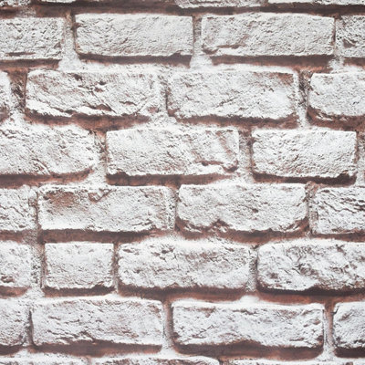 Arthouse Sunshine Natural Brick Wallpaper - Neutral Natural Brown Urban Brick Look 3D- Subtle Textured Finish 908007