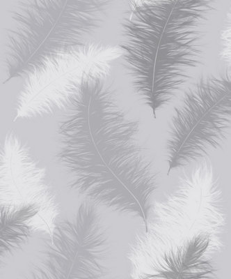 Arthouse Sussurro Grey Wallpaper