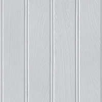 Arthouse Tongue & Groove Grey Wallpaper