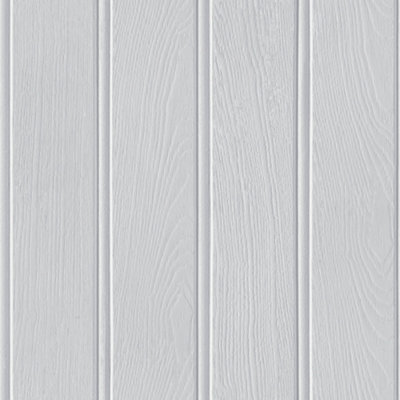 Arthouse Tongue & Groove Grey Wallpaper