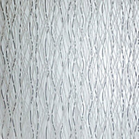 Arthouse Twist Silver Wallpaper