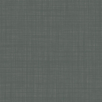 Arthouse Weave Texture Dark Grey Wallpaper