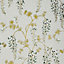 Arthouse Wisteria Floral Neutral/Gold Wallpaper