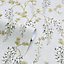 Arthouse Wisteria Floral Neutral/Gold Wallpaper