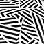 Arthouse Zebra Geo Mono Wallpaper