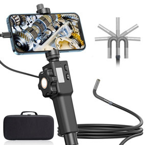 Articulating Endoscope Inspection Camera with 1m Probe