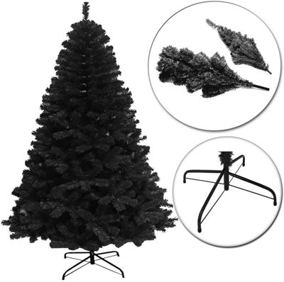 Artificial Alaskan Pine 12FT Black Alaskan Pine Christmas Tree Price Comparisons | Compare The Build