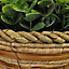 Artificial Azalea Topiary Hanging Baskets 25cm (Set of 2)