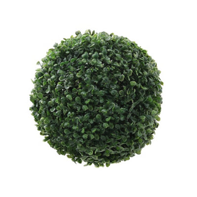 Artificial Boxwood Ball Topiary Trees Potted Decorative Plant Outdoor and Indoor Décor (28cm) - 4