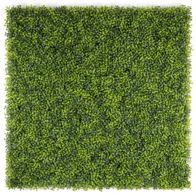 Artificial Boxwood Living Wall Panels Fence Covering Indoor Outdoor (Set of 4 1m x 1m)