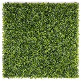 Artificial Boxwood Living Wall Panels Fence Covering Indoor Outdoor (Set of 4 1m x 1m)