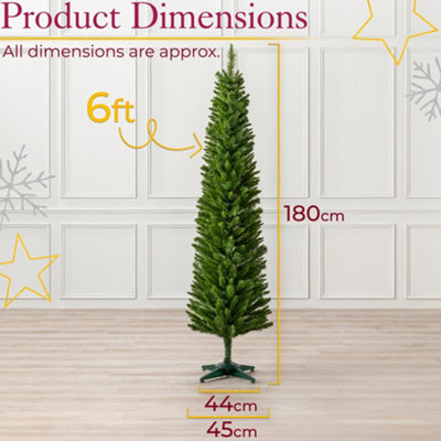 Artificial pencil 2024 christmas tree