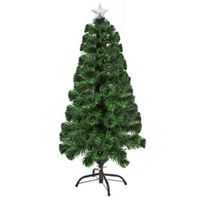 Artificial Christmas Tree with Fibre Optic Tips 150cm/ 5 foot