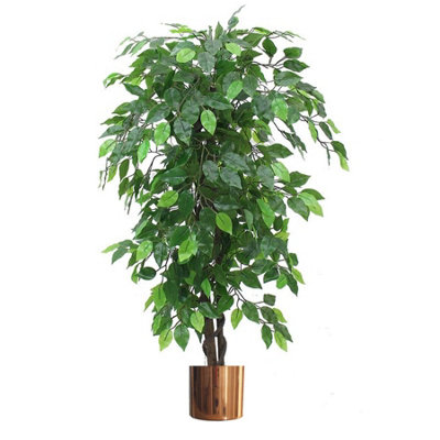 Mica Decorations Ficus Natasja Kunstplant in Bloempot Stan - H40 x 30