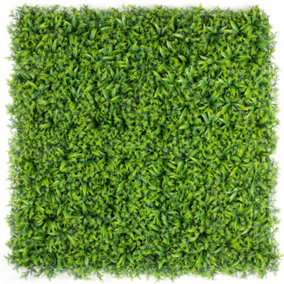 Artificial Foliage Living Wall Panels Fence Covering Indoor Outdoor (Set of 4 1m x 1m)