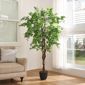 Artificial Grape Tree in Pot for Decoration Living Room Bedroom