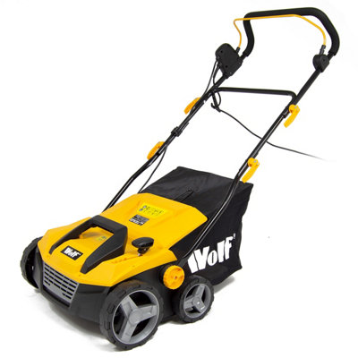 Artificial Grass Sweeper Wolf 1600W 15'' 38cm Multi-use Brush with 45L Collection Bag