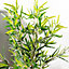 Artificial Medium Bamboo Indoor Outdoor Decorative Plant Pot
