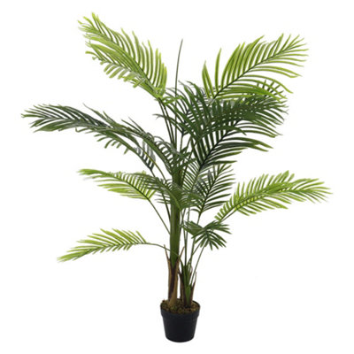 Artificial Palm Tree Fake Plant Indoor Plant House Plant in Black Pot 150 cm