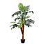 Artificial Palm Tree Fake Plant Indoor Plant in Black Potted 150 cm
