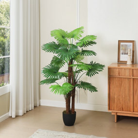Artificial Palm Tree in Pot for Decoration Living Room Bedroom