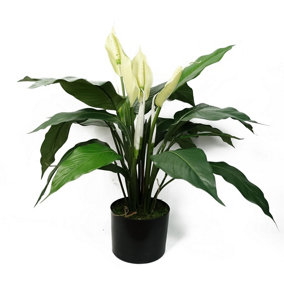 Artificial Peace Lily White Spathiphyllum