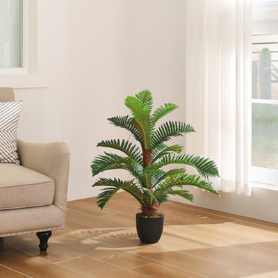 Artificial Phoenix Fern Tree in Pot for Decoration Living Room