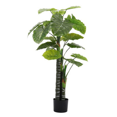 Artificial Plant House Plant Indoor Plant Fake Tropical Tree in Black Pot 160 cm