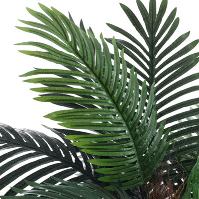 Artificial Plant Indoor Plant House Plant Fake Palm Tree in Black Pot H ...