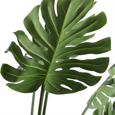 Artificial Plant Realistic Tropical Monstera Tree Fake Plant in Pot 150 cm