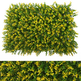 Artificial Plant Wall Panel Decoration Artificial Hedges Panels Leaf Lawn Wall Plant Greenery Panels for Indoor or Outdoor